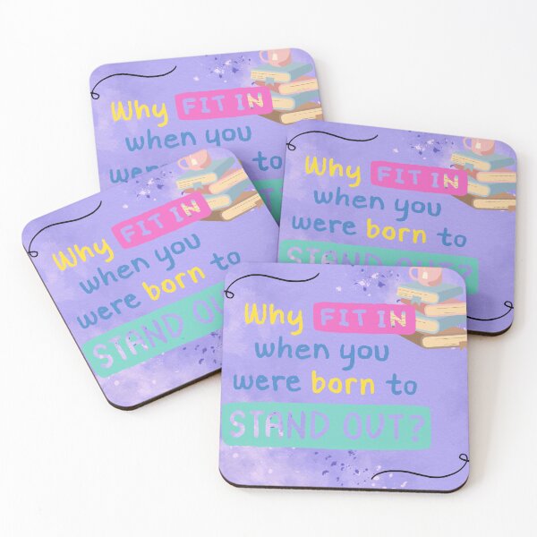 Item preview, Why Fit in when you were born to stand out designed and sold by J-TheArtCafe.