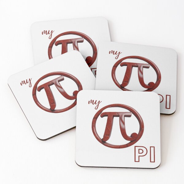 Item preview, “my PI” RED MARBLE DESIGN  designed and sold by asudesign.