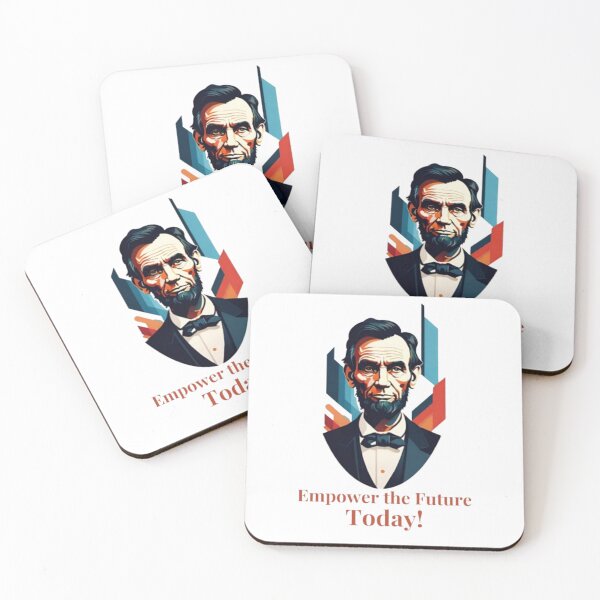 Item preview, Abraham Lincoln: Empowering the Future Today in Modern Art designed and sold by HOMEDESIGNPRINT.