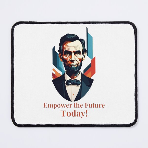 Item preview, Abraham Lincoln: Empowering the Future Today in Modern Art designed and sold by HOMEDESIGNPRINT.