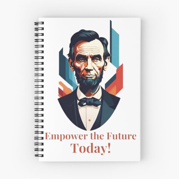Item preview, Abraham Lincoln: Empowering the Future Today in Modern Art designed and sold by HOMEDESIGNPRINT.