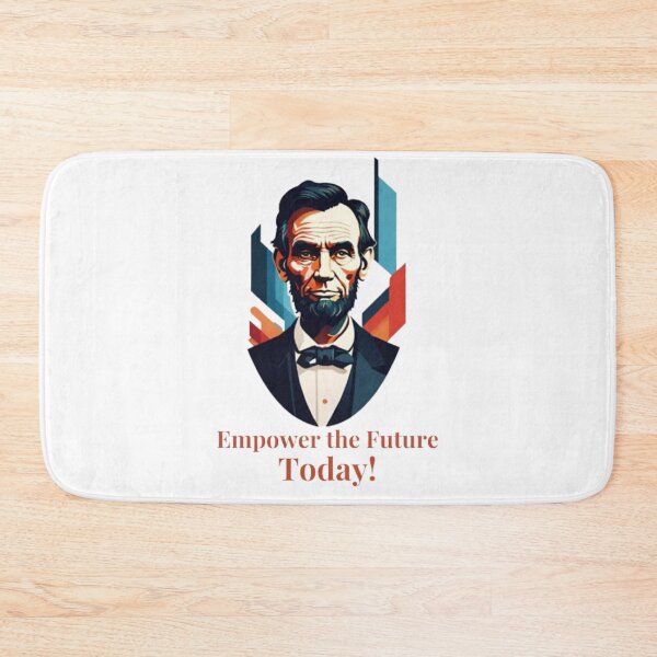 Item preview, Abraham Lincoln: Empowering the Future Today in Modern Art designed and sold by HOMEDESIGNPRINT.