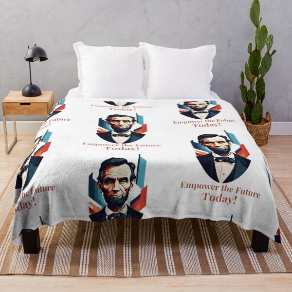 Item preview, Abraham Lincoln: Empowering the Future Today in Modern Art designed and sold by HOMEDESIGNPRINT.