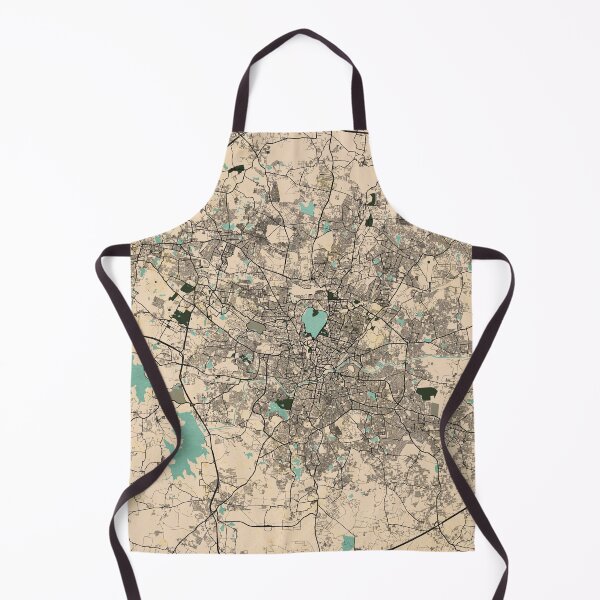 Item preview, Hyderabad City Map of Telangana, India - Vintage designed and sold by deMAP.