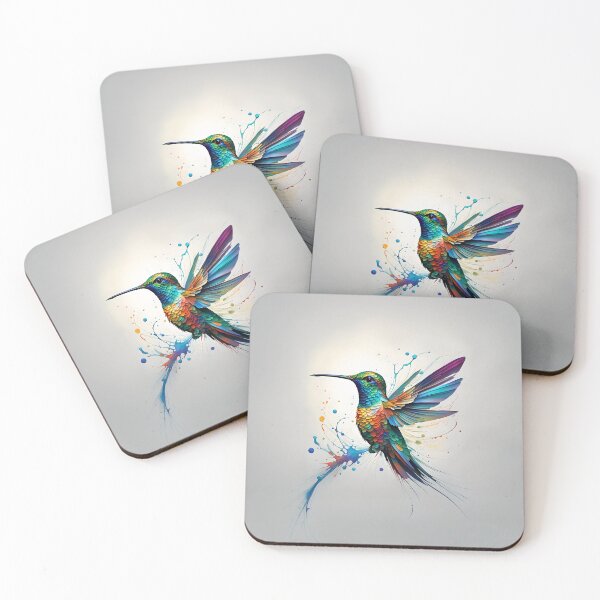 Item preview, Colorful tropical hummingbird designed and sold by NurjanBR.