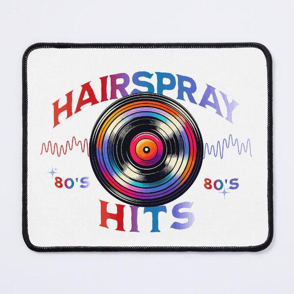 Item preview, Hairspray Hits 80s Retro Vinyl give in csv format designed and sold by CyberWindow.