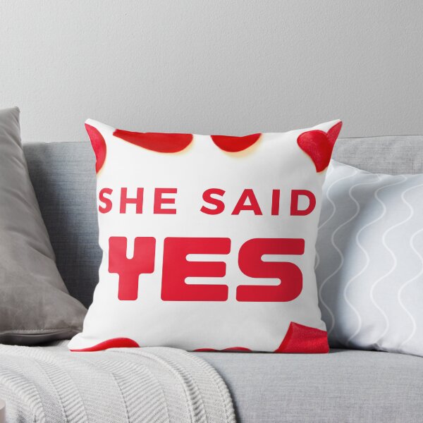 Item preview, love love love she said yes designed and sold by fancitees.