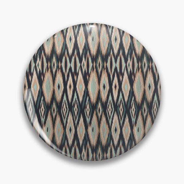 Item preview, Copy of Ikat style pattern orange brown designed and sold by Alessandro Remo Mazzoni Remotextiles.