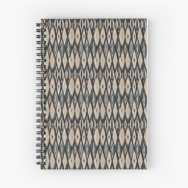 Item preview, Copy of Ikat style pattern orange brown designed and sold by Alessandro Remo Mazzoni Remotextiles.