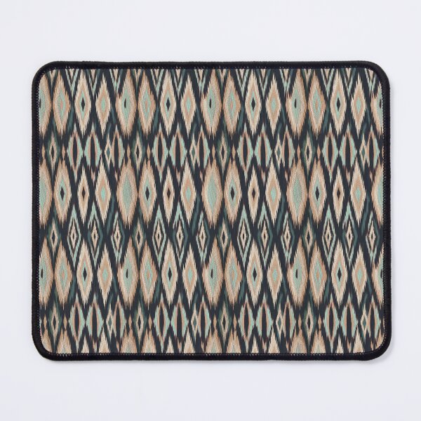Item preview, Copy of Ikat style pattern orange brown designed and sold by Alessandro Remo Mazzoni Remotextiles.