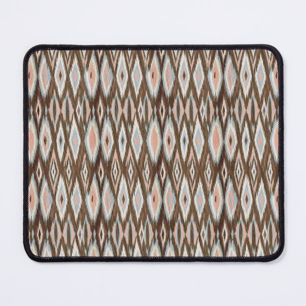 Item preview, Copy of Ikat style pattern orange brown designed and sold by Alessandro Remo Mazzoni Remotextiles.