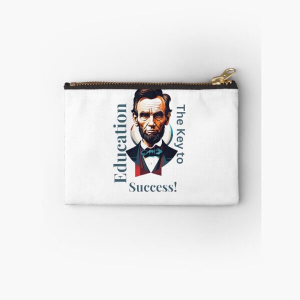 Item preview, Abraham Lincoln: Education, The Key to Success in Modern Art designed and sold by HOMEDESIGNPRINT.