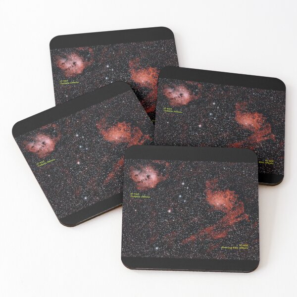 Item preview, Tadpole Nebula IC 410, Flaming Star Nebula IC 405 designed and sold by NightLightsPics.