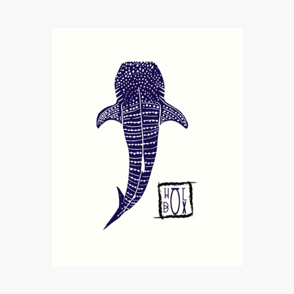 Aperçu de l'œuvre -esprit de requin-baleine créée et vendue par Nomad-vibes.