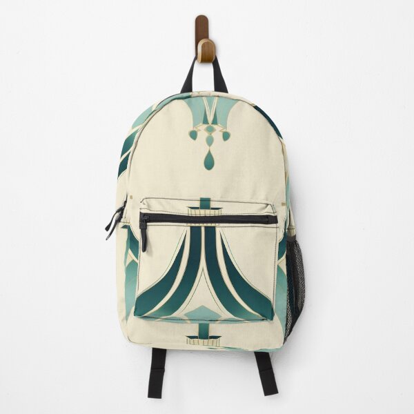 Item preview, Jade and Aquamarine Art Deco Elegance designed and sold by meowjourney.