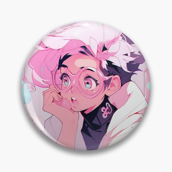 Item preview, Inquisitive Pastel Scientist Anime Girl designed and sold by bubblegoth.