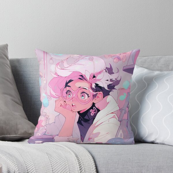 Item preview, Inquisitive Pastel Scientist Anime Girl designed and sold by bubblegoth.