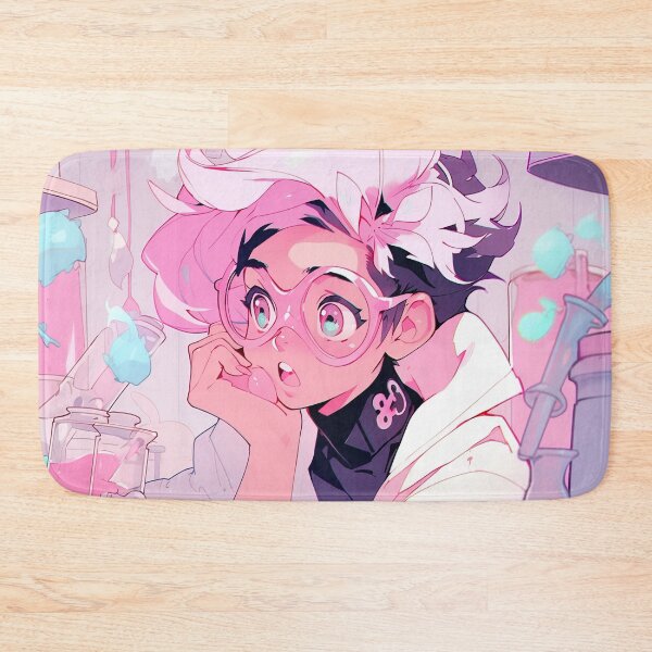 Item preview, Inquisitive Pastel Scientist Anime Girl designed and sold by bubblegoth.