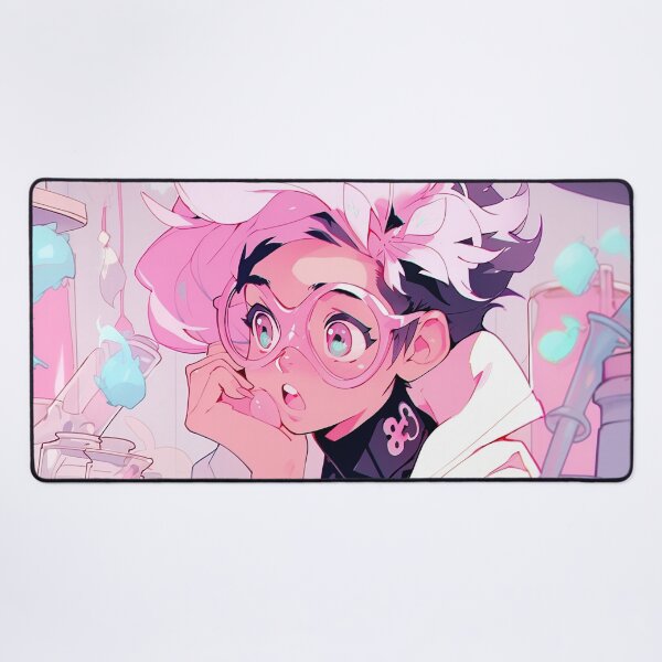 Item preview, Inquisitive Pastel Scientist Anime Girl designed and sold by bubblegoth.