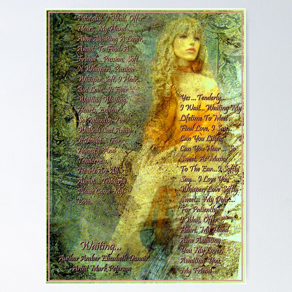 Item preview, Waiting... designed and sold by Amber Elizabeth Fromm Donais.