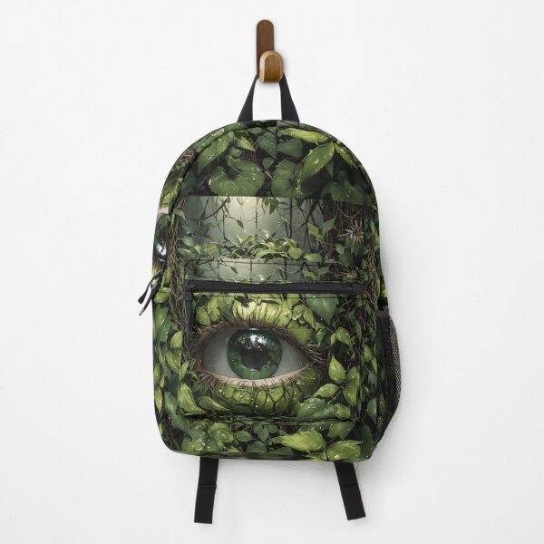 Item preview, Nature's Gaze: Enchanting Big Eye & Leaf Design designed and sold by annvu cvdser.