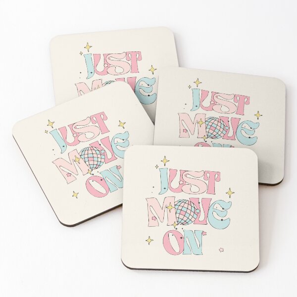 Item preview, Just Move on | Motivational Quote designed and sold by StarArtsStudio.
