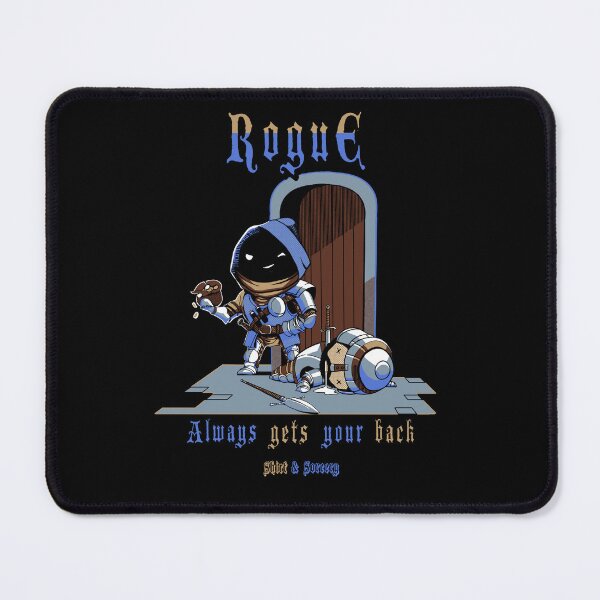 Item preview, Rogue rpg class designed and sold by ShirtAndSorcery.