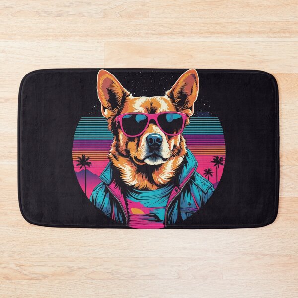 Item preview, When your little dog adopts glasses, every playtime becomes a fashion performance worthy of applause designed and sold by Pulsant  Paintings.