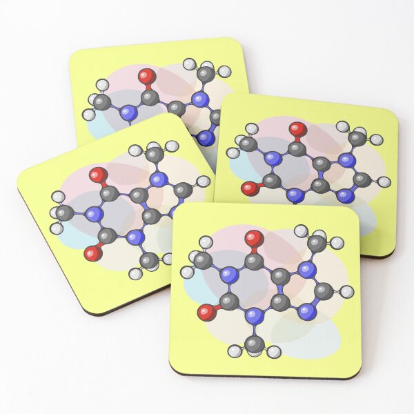 Item preview, Caffeine molecule designed and sold by Mean Tones.