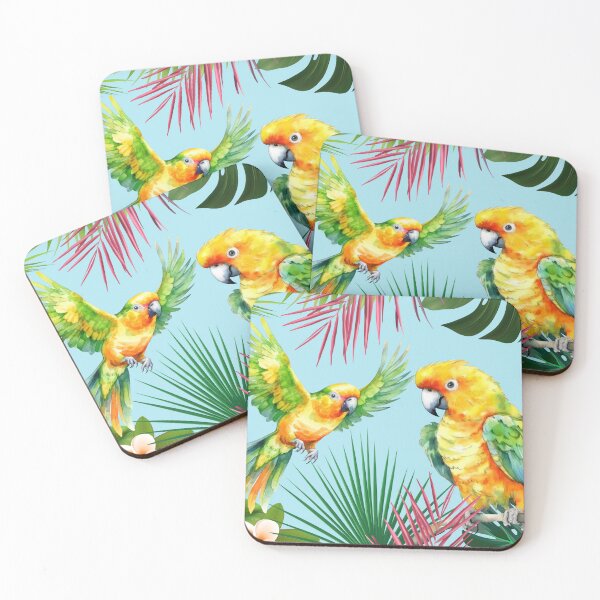 Item preview, Tropical birds and plants designed and sold by BritishDelights.