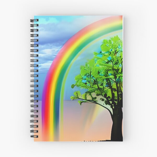 Item preview, Green Tree Under a Rainbow  designed and sold by Marymarice.