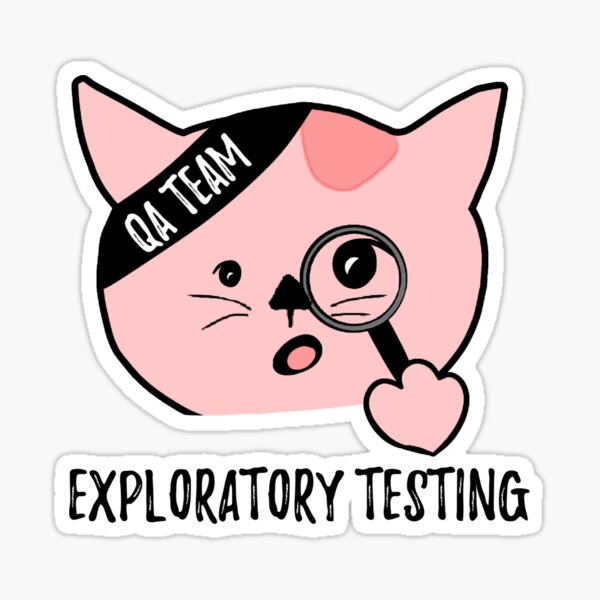 Artikel-Vorschau von Lustige, urkomische Katzen-QA-Tester/QA-Ingenieur-Explorationstests, designt und verkauft von stayartsy07.