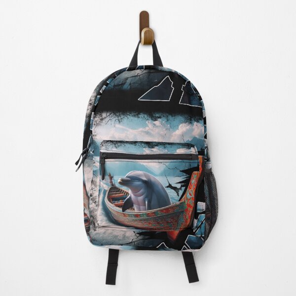 Item preview, delfin - delfin - animal - lovers-dolphin boating- designed and sold by Bukhisz.