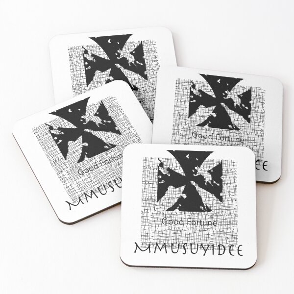 Item preview, Adinkra Symbol Mmusuyidee BW with Pattern designed and sold by GrimalkinStudio.