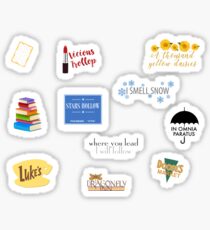 Gilmore Girls Starter pack Sticker Set Sticker