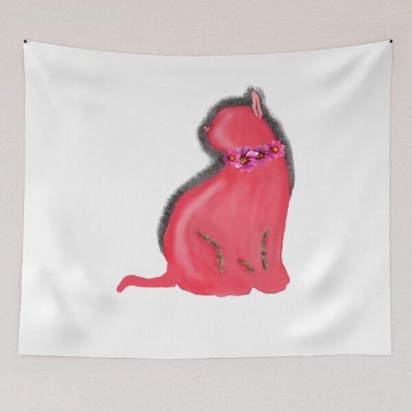 Item preview, Kitten in a flower collar designed and sold by Angela95P.