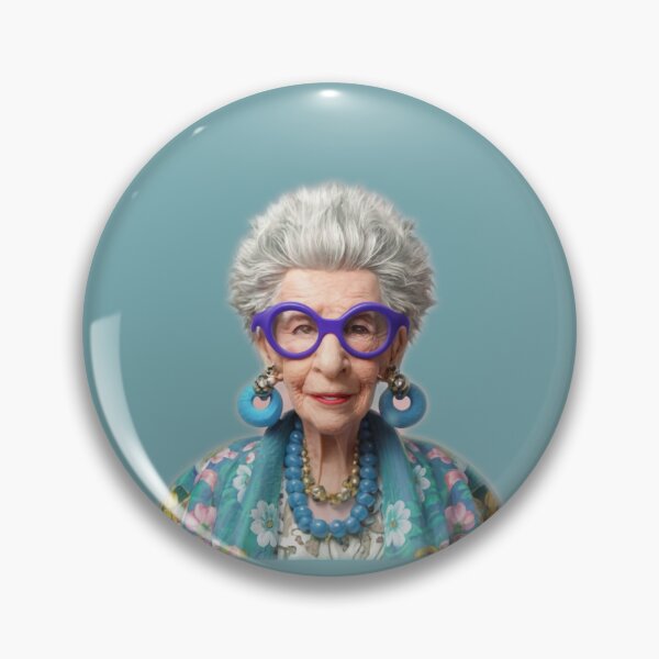 Artikelvorschau, Iris Apfel entworfen und verkauft von Galart58.