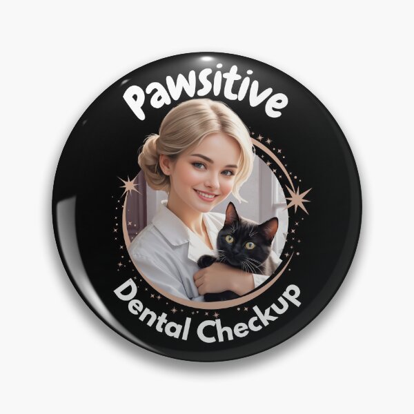 Item preview, Pawsitive Vibes Only: Your Cat’s Favorite Dentist! designed and sold by ArchVibe.