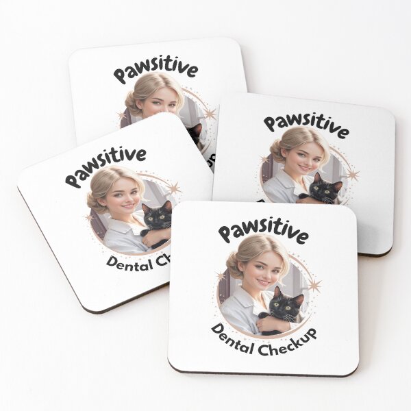 Item preview, Pawsitive Vibes Only: Your Cat’s Favorite Dentist! designed and sold by ArchVibe.