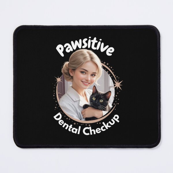 Item preview, Pawsitive Vibes Only: Your Cat’s Favorite Dentist! designed and sold by ArchVibe.