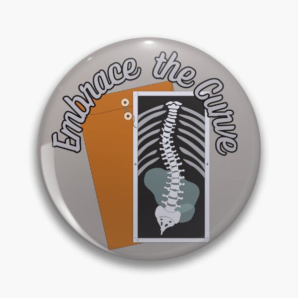 Item preview, Embrace the Curve: Scoliosis Awareness designed and sold by Seedcap7.