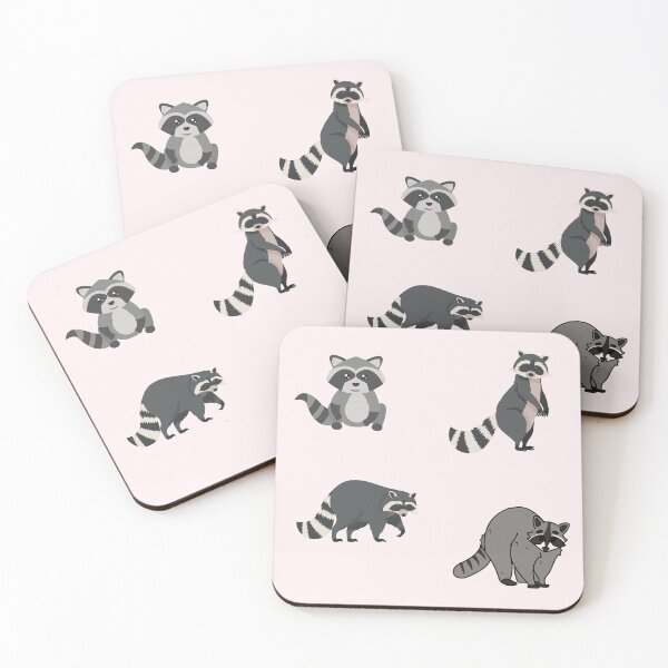 Item preview, Racoon Set Packs ; Pattern designed and sold by PatternInArt.