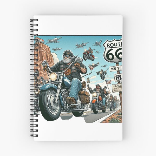 Item preview, Route 66 Motorcycle Riders 100 Year Centennial Design designed and sold by BattlefoxxEarth.