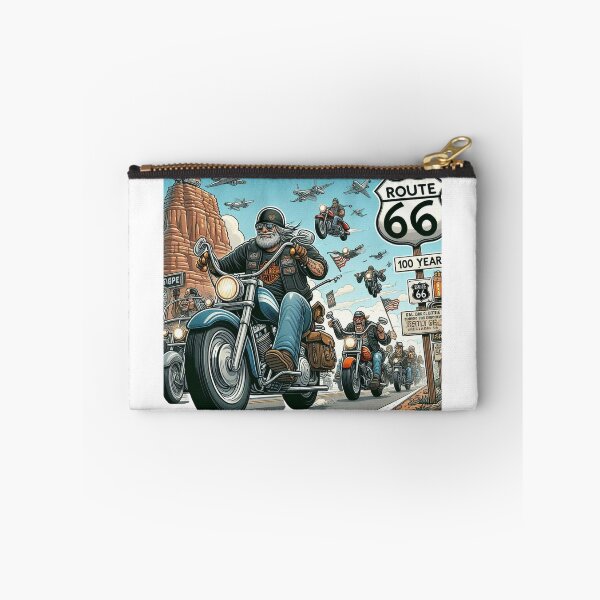 Item preview, Route 66 Motorcycle Riders 100 Year Centennial Design designed and sold by BattlefoxxEarth.
