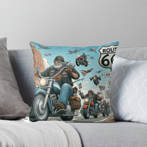 Item preview, Route 66 Motorcycle Riders 100 Year Centennial Design designed and sold by BattlefoxxEarth.