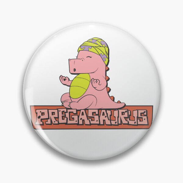 Item preview, "Pregasaurus: A Funny Maternity Comic Featuring Cute Pregnant Yoga T-Rex" designed and sold by artworkathome.