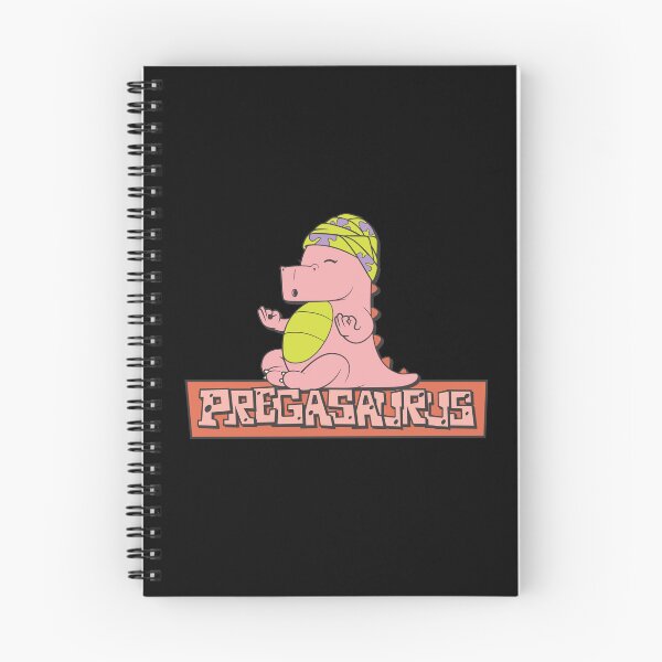 Item preview, "Pregasaurus: A Funny Maternity Comic Featuring Cute Pregnant Yoga T-Rex" designed and sold by artworkathome.