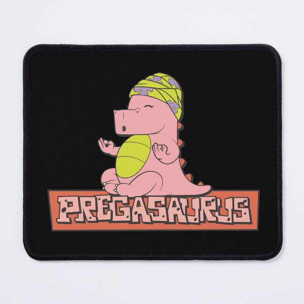 Item preview, "Pregasaurus: A Funny Maternity Comic Featuring Cute Pregnant Yoga T-Rex" designed and sold by artworkathome.