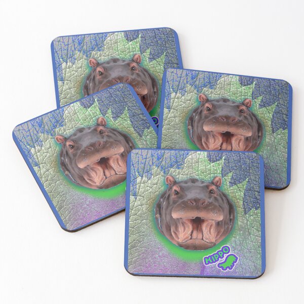 Item preview, Hippo Smile  - Animal Print (by ACCI)  designed and sold by VanyssaGraphics.