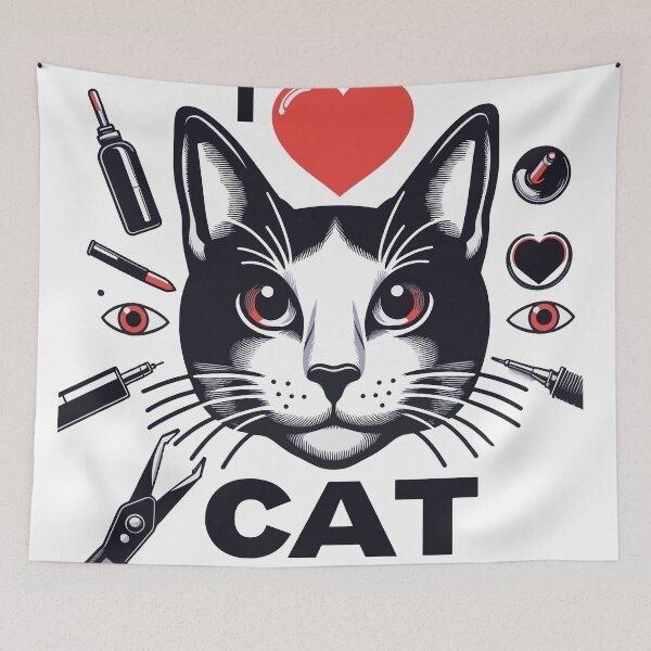 Item preview, I love CAT designed and sold by StellarValor.